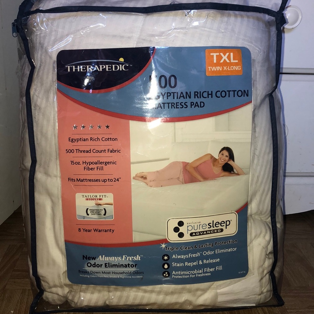 TXL ( Twin X-Long ) Mattress Pad